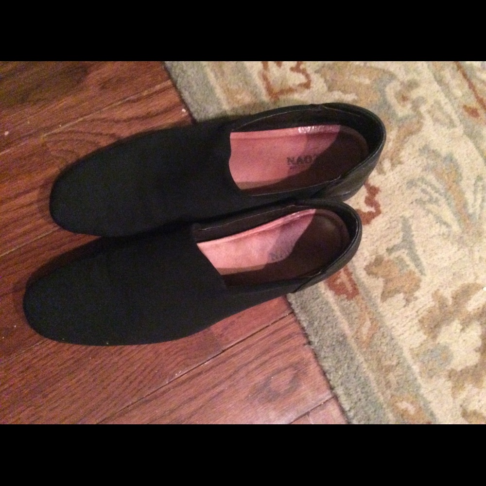 Ecco stretch size 40 black flats